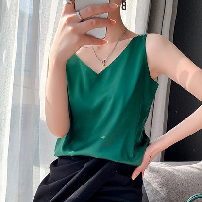Énoria - Elegantes Top mit V-Ausschnitt für Frauen