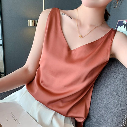 Énoria - Elegantes Top mit V-Ausschnitt für Frauen