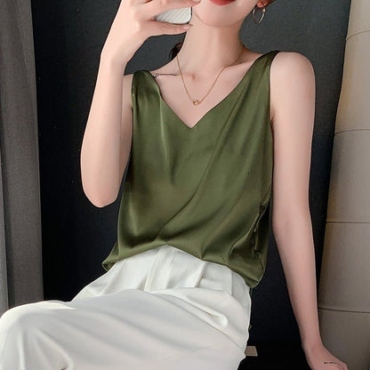 Énoria - Elegantes Top mit V-Ausschnitt für Frauen